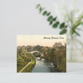 Auld Brig O'Doon, Ayrshire, Schottland Postkarte (Stehend Vorderseite)