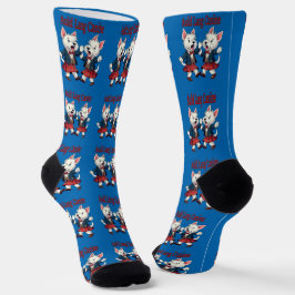 Auld Lang Canine West Highland Terrier Ceilidh Socken