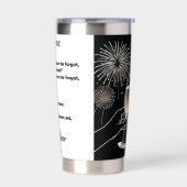 Auld Lang Syne Lyrics New Year's Eve Toast Custom Thermobecher (Links)