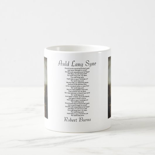 Auld Lang Syne Tasse (Mittel)