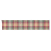 Auld Scotland Tartan Kariertes Muster Kurzer Tischläufer (Horizontal)
