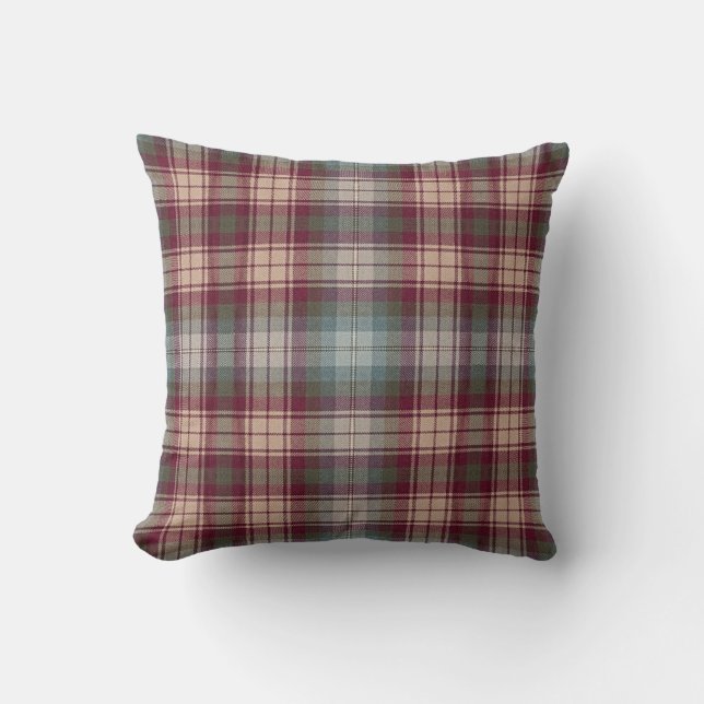 AULD SCOTLAND TARTAN KISSEN (Vorderseite)