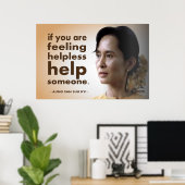 Aung san suu kyi poster (Heimbüro)