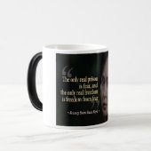 Aung- San Suu KyiTasse Verwandlungstasse (Vorderseite Links)