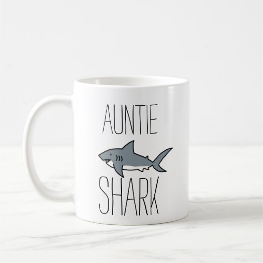 Aunite Haifisch-Tasse Kaffeetasse (Links)