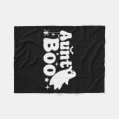 Aunt Boo Funny Ghost Halloween Family Matching  Fleecedecke (Vorderseite (Horizontal))