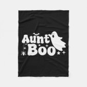 Aunt Boo Funny Ghost Halloween Family Matching Fleecedecke (Vorderseite)