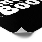 Aunt Boo Funny Ghost Halloween Family Matching Poster (Ecke)