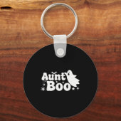 Aunt Boo Funny Ghost Halloween Family Matching  Schlüsselanhänger (Vorderseite)