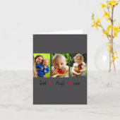 Aunt Ever 3 Photo  Karte (Gelbe Blume)