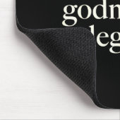 Aunt Godmother Legend Funny Godparent S Gift Aunt Mousepad (Ecke)