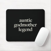 Aunt Godmother Legend Funny Godparent S Gift Aunt Mousepad (Mit Mouse)
