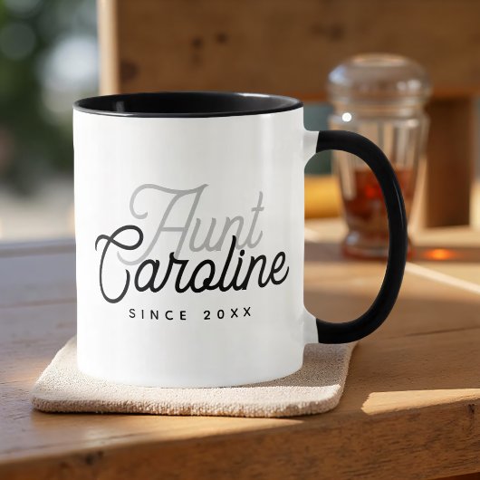 Aunt Modern Simple Elegant Chic Tasse