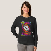Aunt Of A Footballplayer American Football T-Shirt (Vorne ganz)