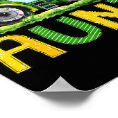 Aunt Of The Birthday Boy Tractor Farm Truck Matchi Poster (Ecke)