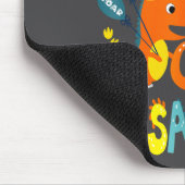 Aunt Of The One-a-saurus 1st Birthday Boy Dinosaur Mousepad (Ecke)