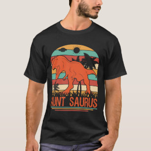 AUNT SAURUS Dinosaurier Vintag T-Shirt