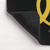 Aunt Uncle Wear Gold For My Niece Childhood Cancer Mousepad (Ecke)