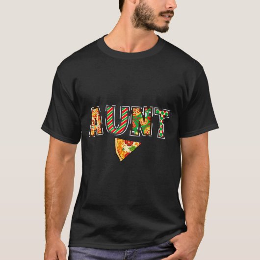 Aunt Zza Birthday Squad Crew Family Matching T-Shirt (Vorderseite)