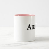 Auntea Tee-Tasse Zweifarbige Tasse (Mittel)
