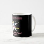 Aunticorn Unicorn Kaffeetasse (VorderseiteRechts)