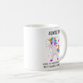 Aunticorn wie eine normale Tante, aber phantastisc Kaffeetasse (VorderseiteRechts)