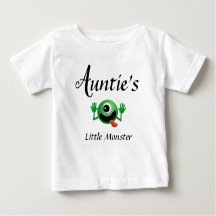 Auntie Baby Clothes Monster Niece Nephew Kleinkind