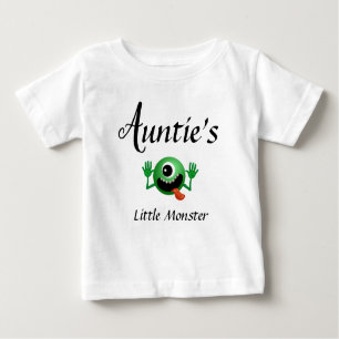 Auntie Baby Clothes Monster Niece Nephew Kleinkind Baby T-shirt