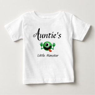Auntie Baby Clothes Monster Niece Nephew Kleinkind T-shirt