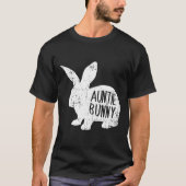 Auntie Bunny Matching Familie Osterhasen Geschenk  T-Shirt (Vorderseite)