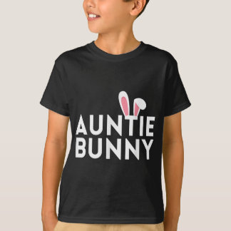 Auntie Bunny Matching Family Osteroutfit gesegnet T-Shirt