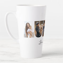 Auntie Foto Collage Latte Tasse