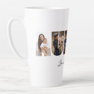 Auntie Foto Collage Latte Tasse