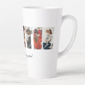 Auntie Foto Collage Latte Tasse (Rechts)