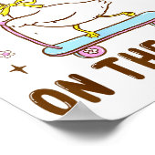 Auntie Goose On The Loose Funny Birthday Matching  Poster (Ecke)