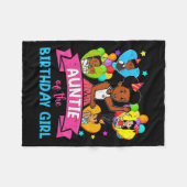 Auntie Gracie's Corner Birthday Dolls Niedliches P Fleecedecke (Vorderseite (Horizontal))