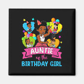 Auntie Gracie's Corner Birthday Dolls Niedliches P Magnet (Vorne)