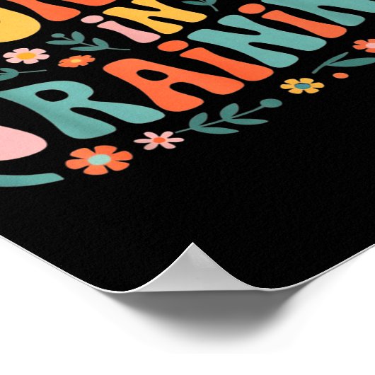 Auntie In Training Aun For Hostal Labor Nephew Poster (Ecke)