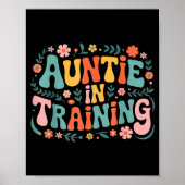 Auntie In Training Aun For Hostal Labor Nephew  Poster (Vorne)