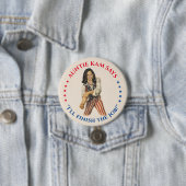 Auntie Kam 2024 Button (Beispiel)