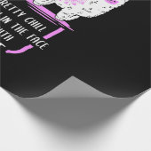 Auntie Llama Geschenkpapier (Ecke)