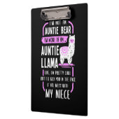 Auntie Llama Klemmbrett (Links)