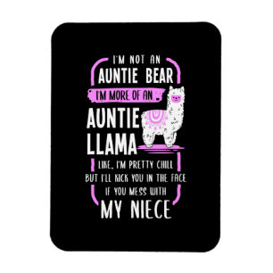 Auntie Llama Magnet