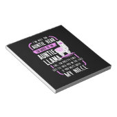 Auntie Llama Notizblock (angewinkelt)