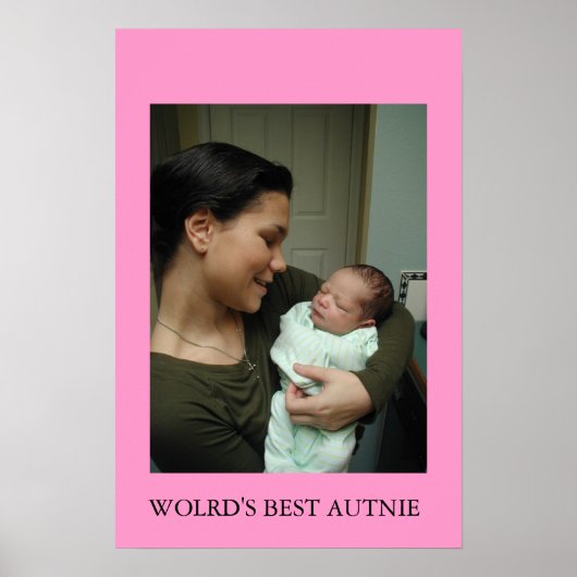 AUNTIE POSTER (Vorne)