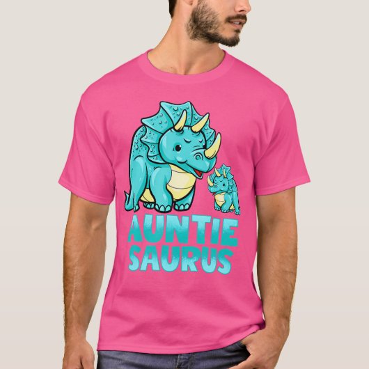 Auntie Saurus Dinosaur Funny Auntiesaurus for Au T-Shirt (Vorderseite)