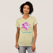 Auntie Shark | Funny Personalisiert T-Shirt (Vorne ganz)