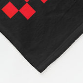 Auntie T Crew Racing Family Race Car Birthday Boy Fleecedecke (Ecke)