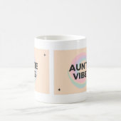 Auntie Vibes Mug – Pastel Abstract Aesthetic Kaffeetasse (Mittel)