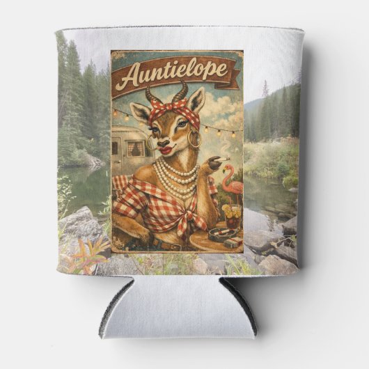 Auntielope Can Cooler Dosenkühler (Vorderseite)